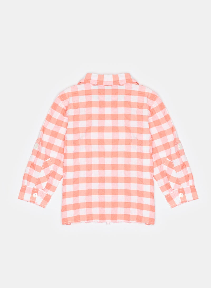 Panco Baby Boys FUTURE Plaid Patterned Shirt - Image 2