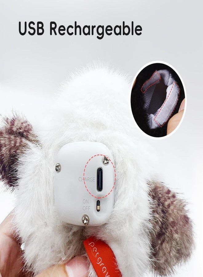 Petgravity Flapping Bird Cat Toy, Lifelike Chirp Tweet Kitten Toy, Rechargeable Touch Activated Cat Toy Interactive Catnip Toy Exercise Toys for All Breeds 5.1" (Black) - Image 5