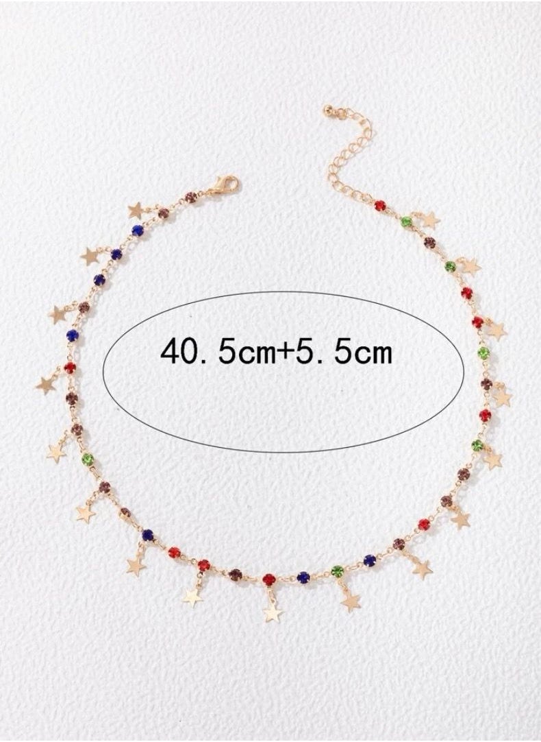 sixtyfour Stylish Gold Plated Necklace For Women  - Image 4