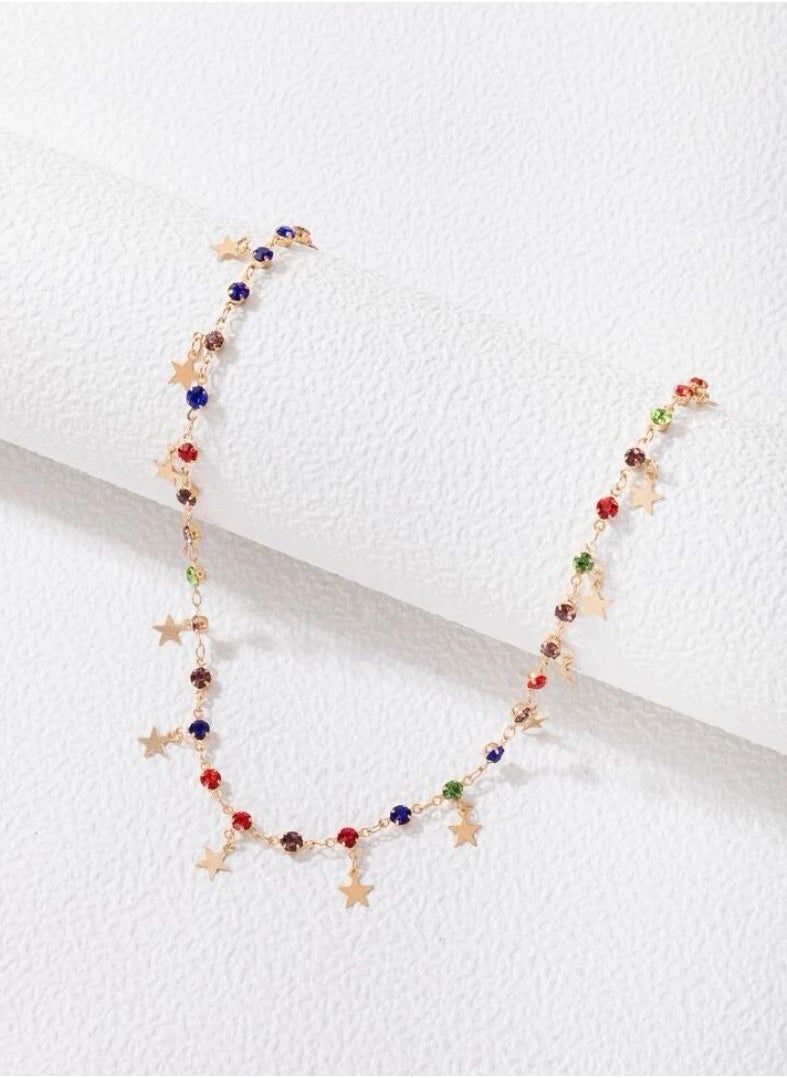 sixtyfour Stylish Gold Plated Necklace For Women  - Image 2