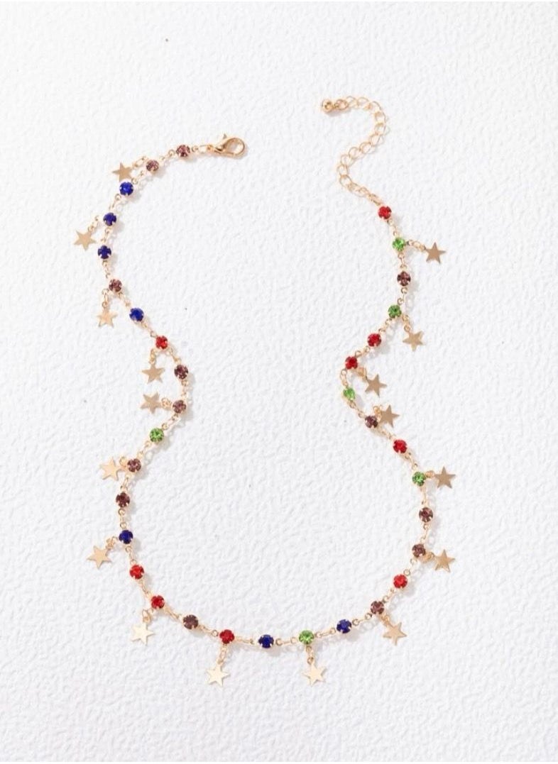 sixtyfour Stylish Gold Plated Necklace For Women  - Image 3