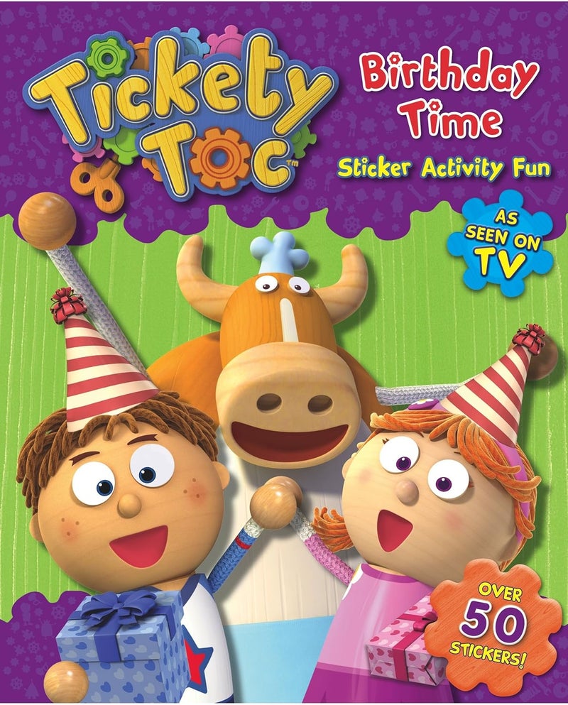 Birthday Time Sticker & Activity Book  - Image 1