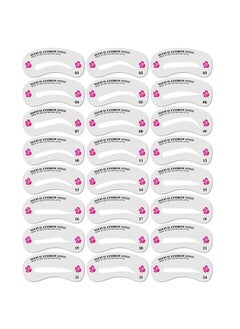 Ant 24-Piece Eyebrow Shaping Stencils, Reusable Eyebrow Template, Eyebrow Grooming Stencil Kit for DIY Tools Eyebrows Shaping  - Image 3