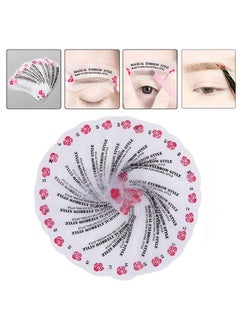 Ant 24-Piece Eyebrow Shaping Stencils, Reusable Eyebrow Template, Eyebrow Grooming Stencil Kit for DIY Tools Eyebrows Shaping  - Image 5