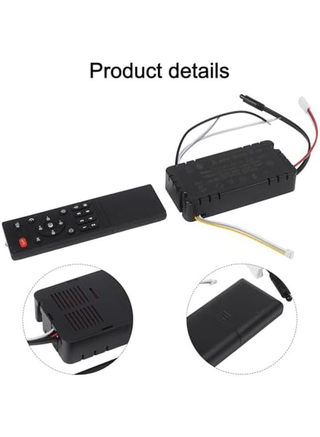 Universal Ceiling Fan Remote With Air Guide 6 Speed Stepless Dimming Infrared Control - Image 4