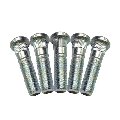 Mysttoo 5PCS M12x1.5 Wheel Studs Lug Stud Bolt Compatible with 1998-2021 Hyundai Sonata Elantra Tucson Santa Fe Accent Genesis Azera Kia Forte Optima Sportage Soul 610-568 51752-07000 - Image 1