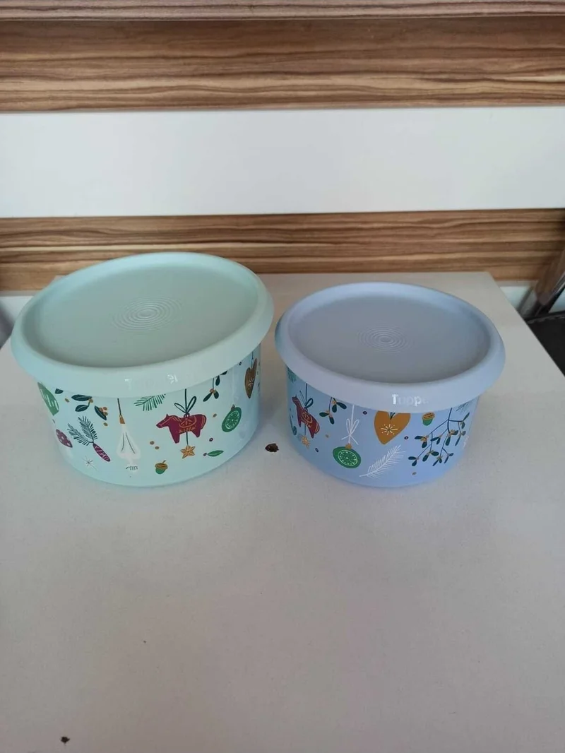 Tupperware One Touch Storage Container --940ml-1,4l-- New Year's Special Set of 2