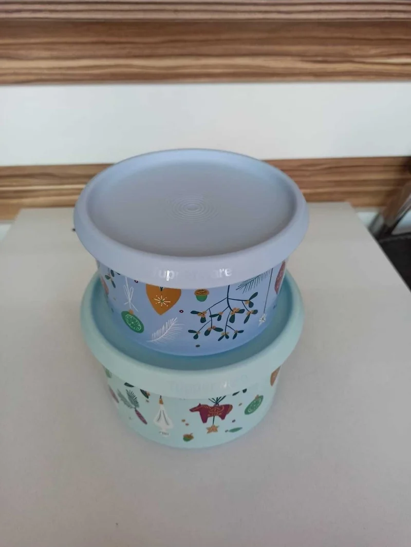 Tupperware One Touch Storage Container --940ml-1,4l-- New Year's Special Set of 2