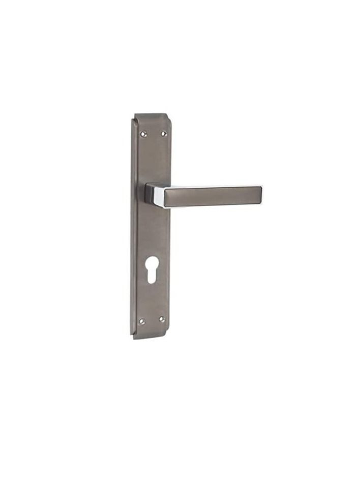ROBUSTLINE Door Handle | Zinc Material | Blackish Silver Color | Robustline - Image 1
