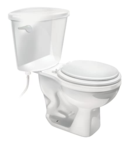 Fluidmaster 640 PERFECT FIT Universal Toilet Tank Flush Lever In White, Plastic Toilet Handle With Adjustable Arm - Image 4