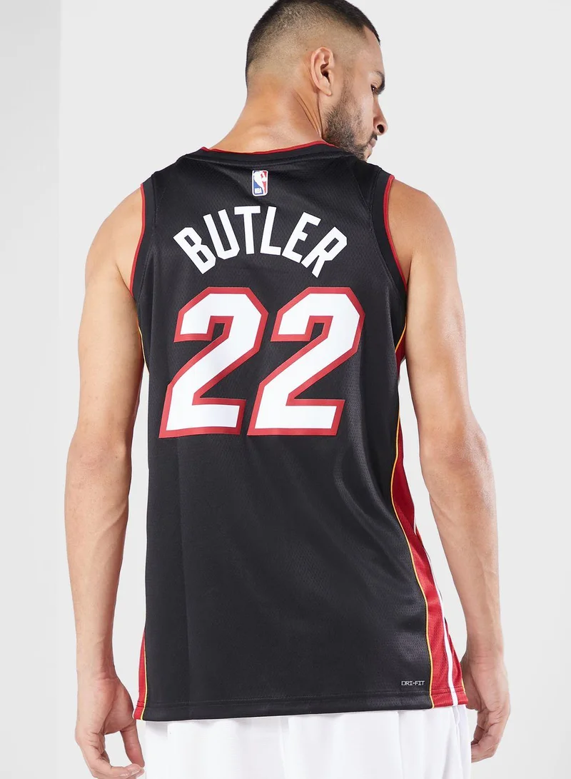 Nike Men's 22/23 NBA Miami Heat Jimmy Butler Icon Edition Swingman Basketball Jersey