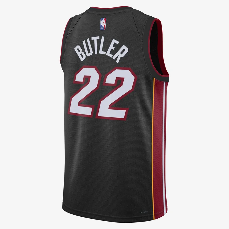 Nike Men's 22/23 NBA Miami Heat Jimmy Butler Icon Edition Swingman Basketball Jersey