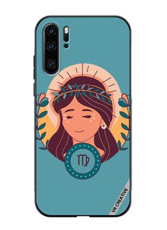 Protective Case Cover For Huawei P30 Pro Virgin Zodiac Signs Design Multicolour
