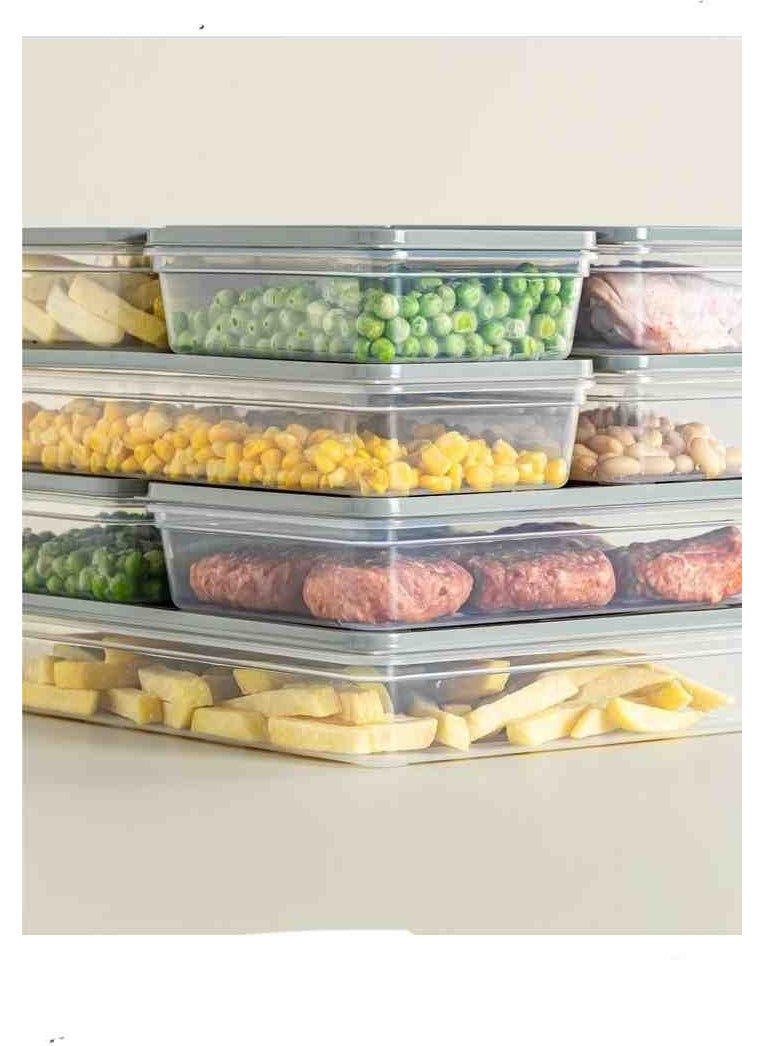 Vzn - Storage Container horizontal lid refrigerator freezer storage container microwave container refrigerator organizer - Image 1