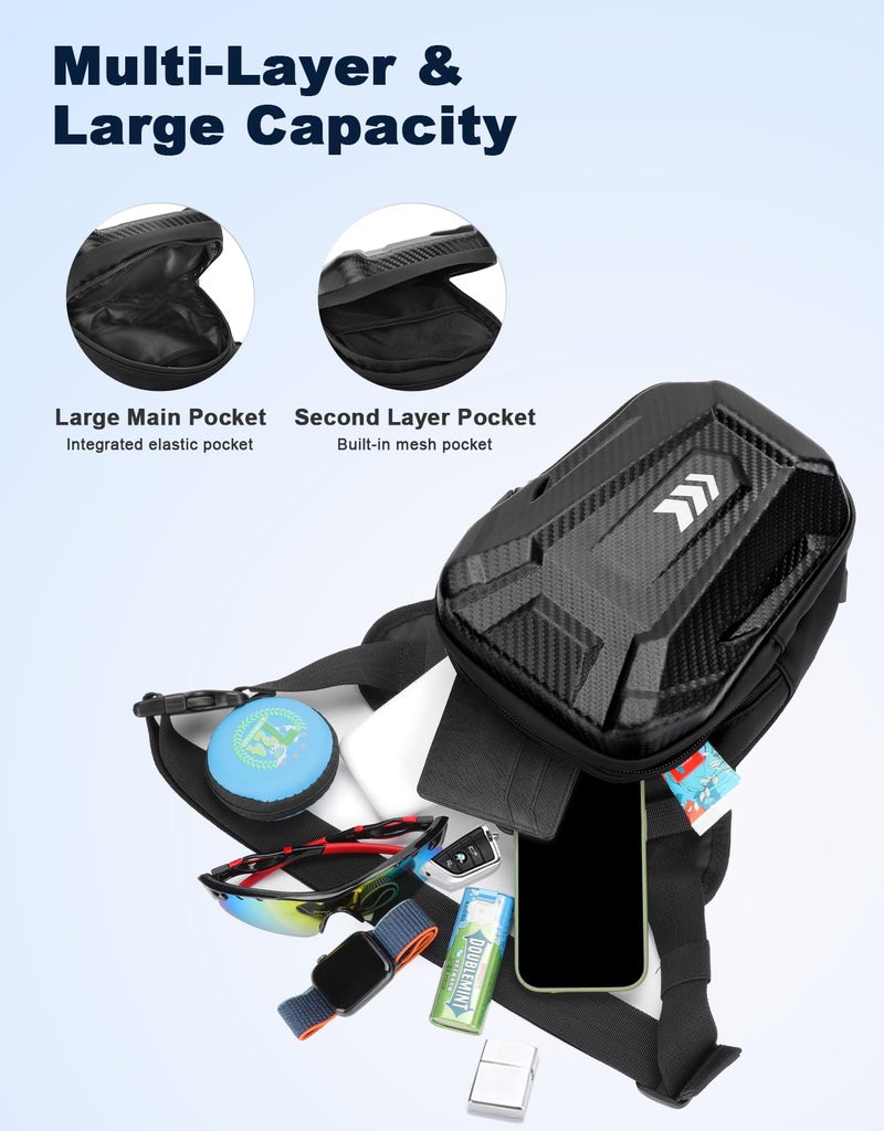 ISEYOU Thigh Bag, Drop Leg Bag for Women Men, Motorcycle Leg Bag with Leg Strap, Expandable Storage Tank Bags, Leg Fanny Pack for Racing Bike Cycling Horse Riding Hiking Camping Fishing Travel Outdoor - Image 5