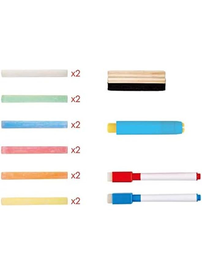 Hape Foldable Double Side Tabletop Store And Go Easel - Image 4