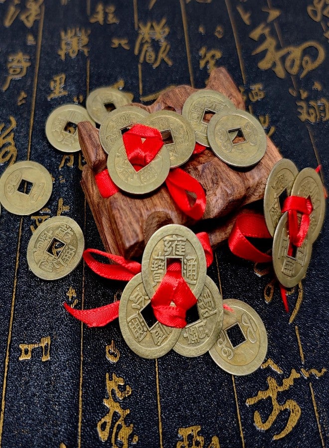 Fengshuibringluck Chinese Coins feng shui Good Luck Coins Three Emperors Wealth and Talismans (25PCS) - Image 5