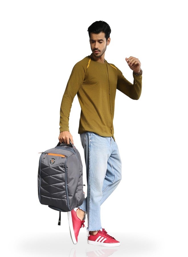 Ligo 19 Inch Medanta Laptop Bag 38 Liter Bags for Mens and Women organizer bag with 2 Side Botle Holder and Front Organizer and Key Holder bag for men - Image 3