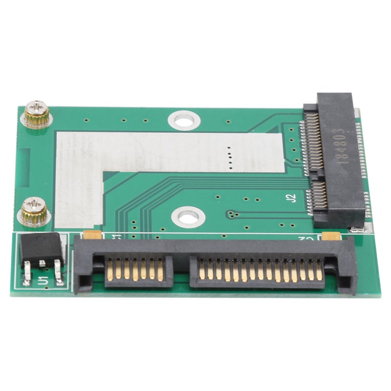 mSATA SSD to 2.5-Inch SATA Adapter Card - Converts 30mmx50mm mSATA to SATA 6.0Gbps Interface for Laptop Desktop - Image 1