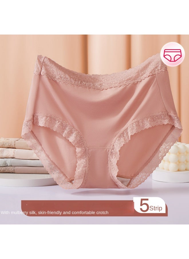 Fenton Pack With Mulberry Silk】ultra-thin Smooth Breathable Seamless Ladies Underwear - Image 2