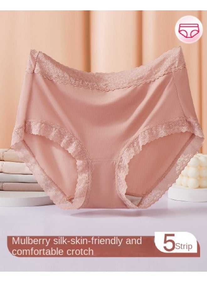 Fenton Pack With Mulberry Silk】ultra-thin Smooth Breathable Seamless Ladies Underwear - Image 1
