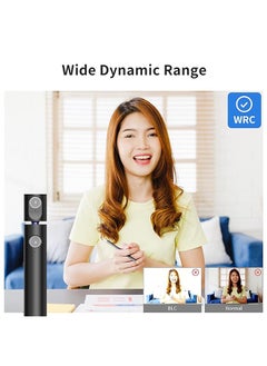 CZUR Halo X Pro Streaming Dual Webcam, 1080P Web Camera with Microphone, USB Camera for Computer, 90° View, Plug & Play, Compatible with PC/Mac, for Skype/  - Image 4