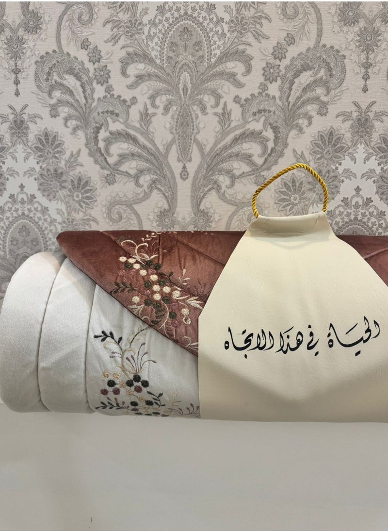برايدس - سجادة صلاة طقم من قطعتين بلونين مختلفة - Image 1