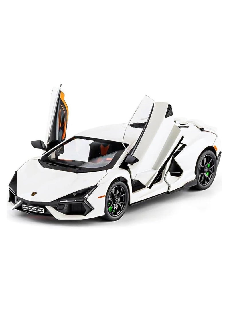 general Revuelto Die-Cast Car Model 1:24 Die-cast metal scale model car Highly detailed replica of authentic vehicle Perfect for display on a shelf