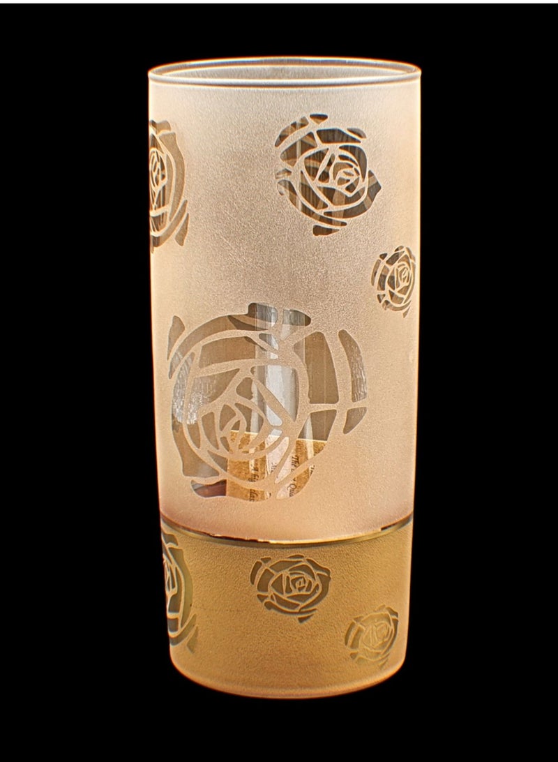 KuduArts Tumblers glass cups for water juice 6 pcs - Image 2