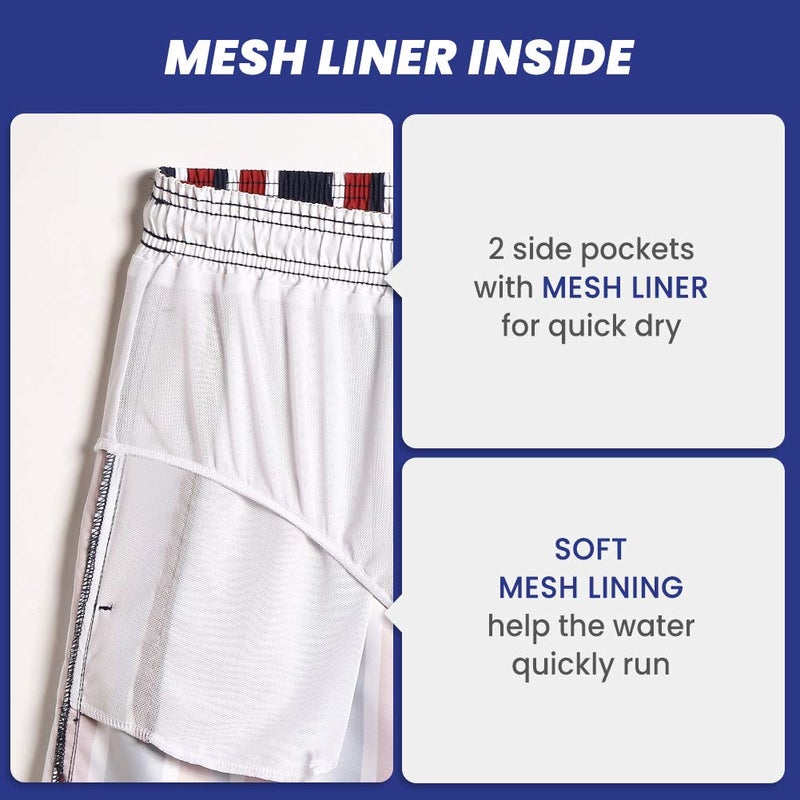 maamgic Mens Swim Trunks 5" with Mesh Lining Quick Dry Bathing Suits for Men Swim Shorts Swimwear X-Large - Image 4