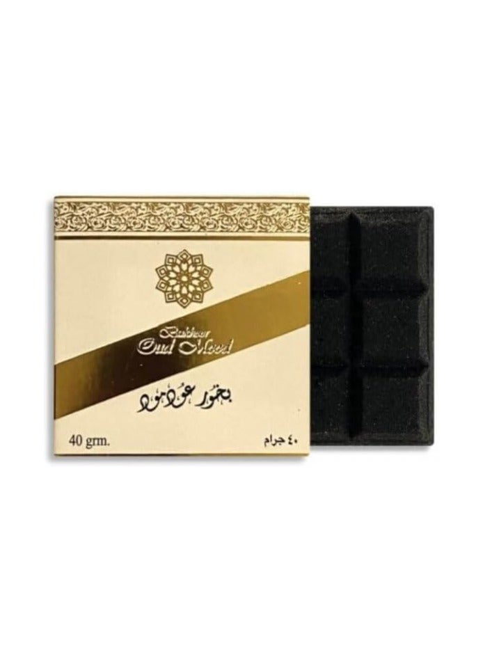 Lattafa oud mood  chocolate incense  40 gm by lattafa - Image 1