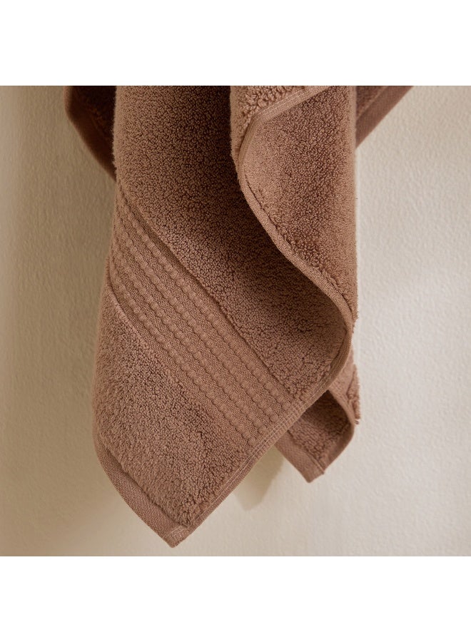 Home Box Cloud Soft Serene Zero Twist Bath Sheet - Brown - Image 3