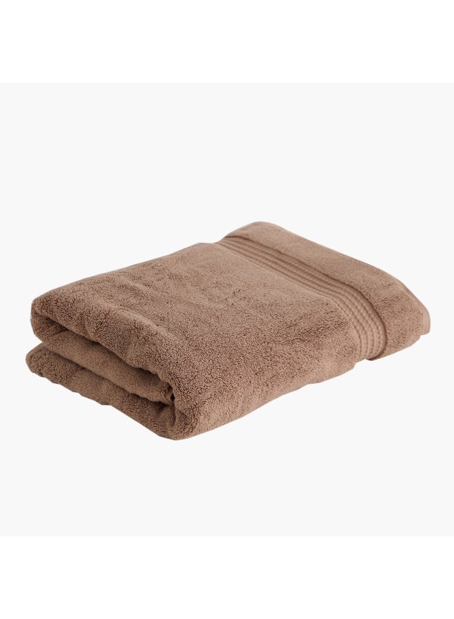 Home Box Cloud Soft Serene Zero Twist Bath Sheet - Brown - Image 5