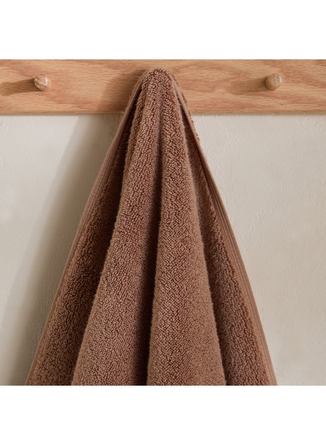Home Box Cloud Soft Serene Zero Twist Bath Sheet - Brown - Image 2
