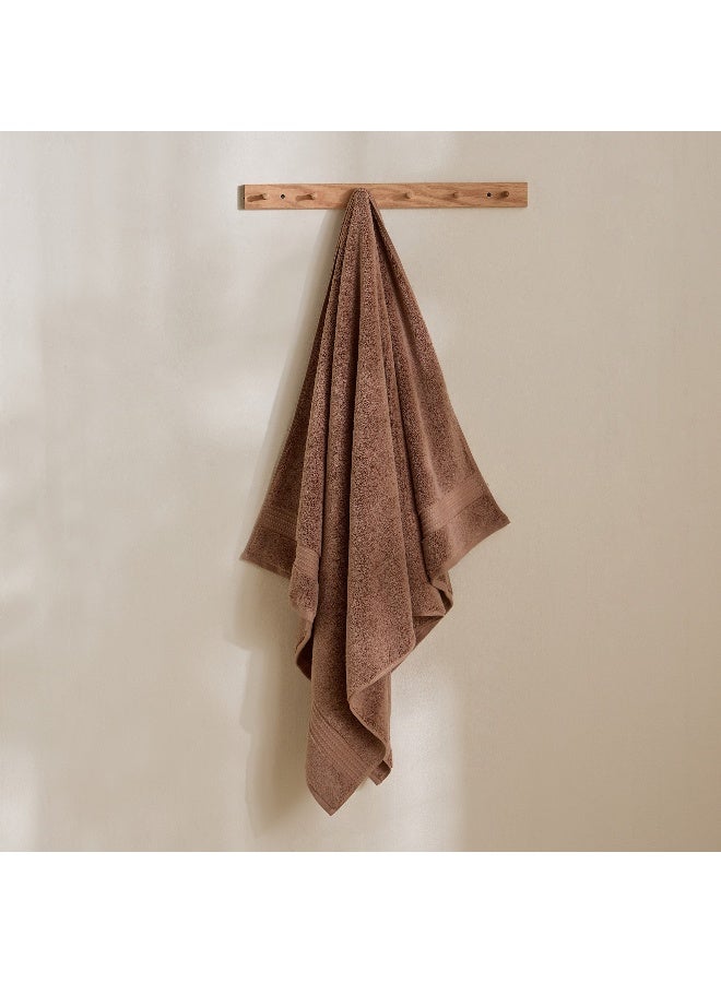 Home Box Cloud Soft Serene Zero Twist Bath Sheet - Brown - Image 1