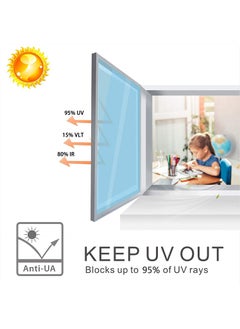 S-Sia Vendors-Good Purchase Good Care SIA VENDORS Window Tint Film Light Black Car Home Privacy Heat Insulation AntiUV Office Home Glass Film 20 X 38 Inch  - Image 4