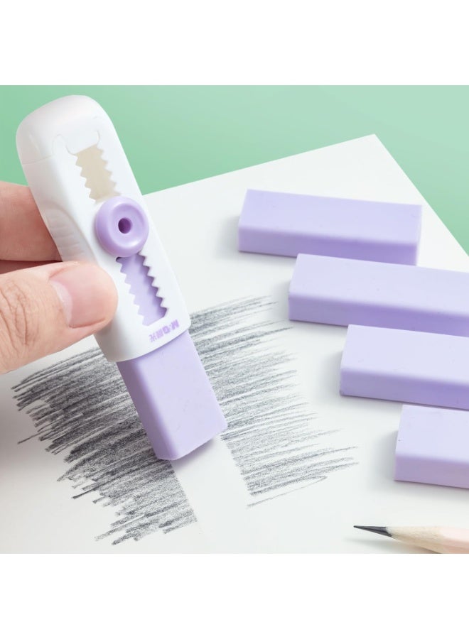 M&G Sliding Eraser Pen Dustless and excellent eraser  cleaning/Pastel color - Image 3