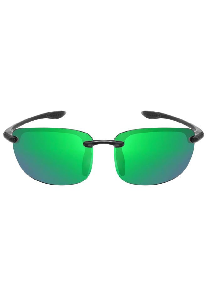 JULI Eyewear Nylon Polarized Sunglasses for Men Women Driving Fishing Baseball Driving 8001(Nylon Polarized Grey/Green Revo) - Image 2