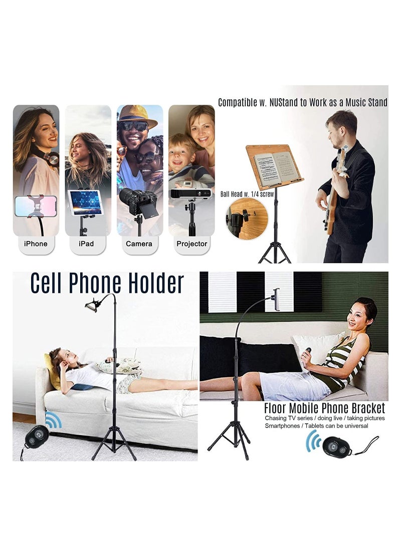 Tablet Stand Holder Adjustable Height Stand for Desk  - Image 5