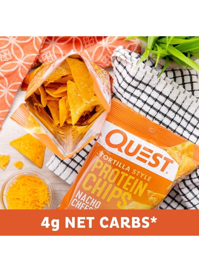 Quest رقائق بروتين كويست نوتريشن على طراز التورتيلا، منخفضة الكربوهيدرات، بنكهة الجبنة الناتشو - Image 4