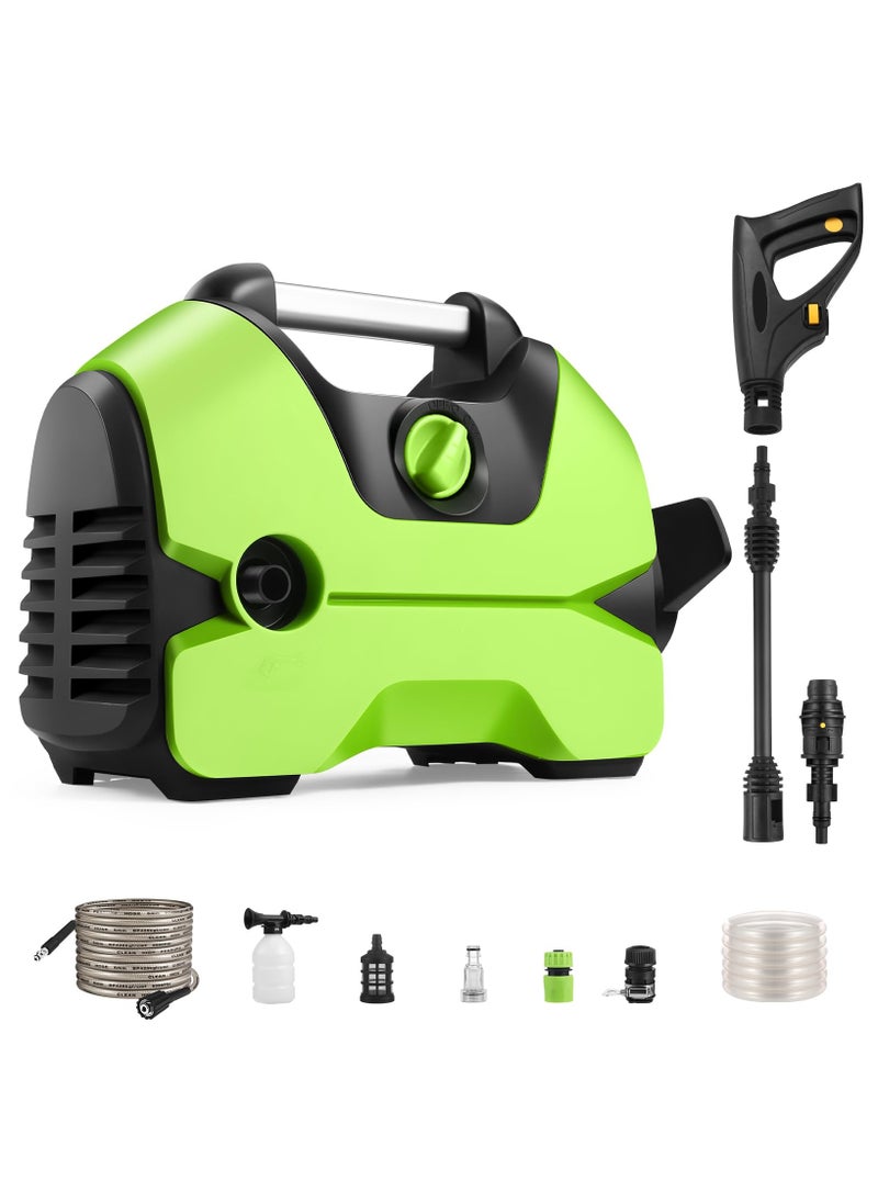 Arabest Electric Pressure Washer 2000 PSI - 7 LPM Power Washer with Nozzles, 1800W High Pressure Cleaning Machine with Foam Cannon for Cars/Fences/Driveways/Patios/Home Cleaning  - Image 1