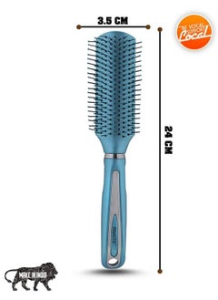 Ankita Hair Brush With Nylon Bristle Allpurpose Colors May Vary (A6) By Chhavi Creation  - Image 3