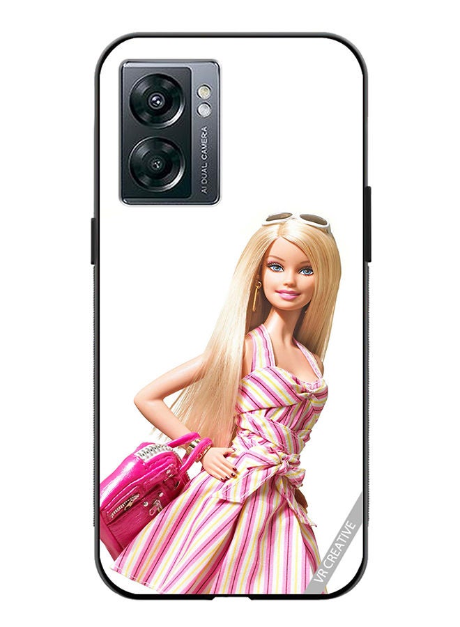 VR CREATIVE Protective Case Cover For OnePlus Nord N300 Barbie Design Multicolour - Image 1