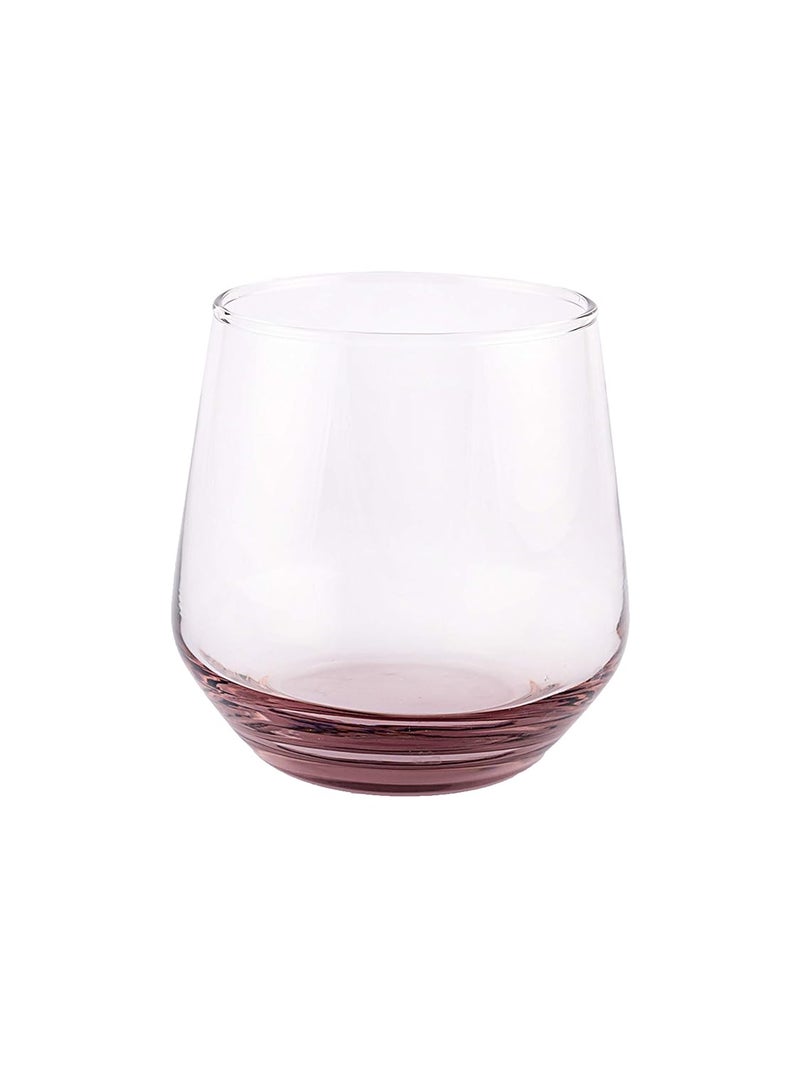 Goodhomes Juice Cold Drink Dark Red Color Glass Set of 6 Pieces 360 ML - Image 2