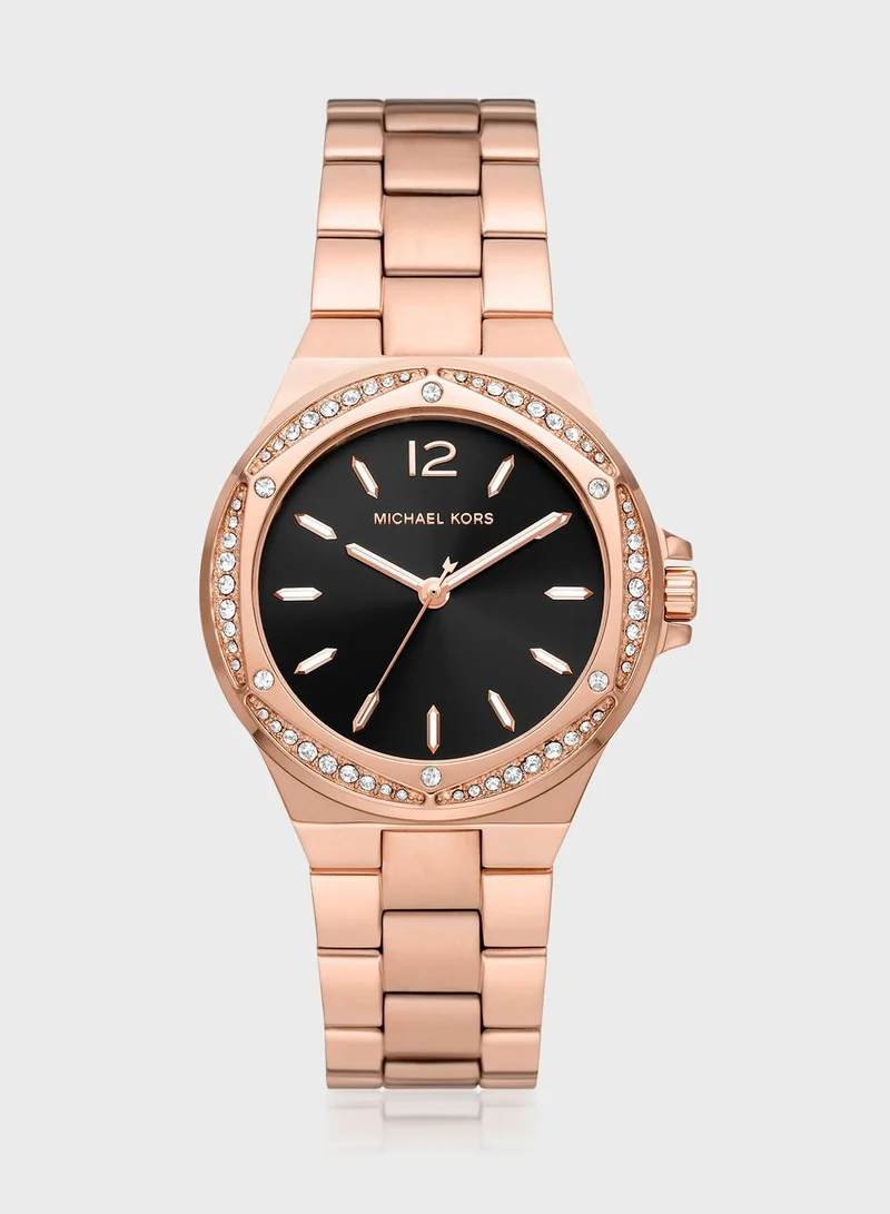 Michael Kors Logo Detail Watch