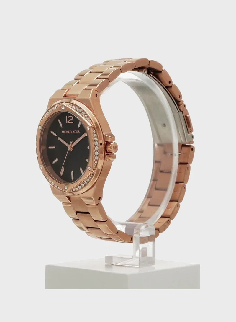 Michael Kors Logo Detail Watch