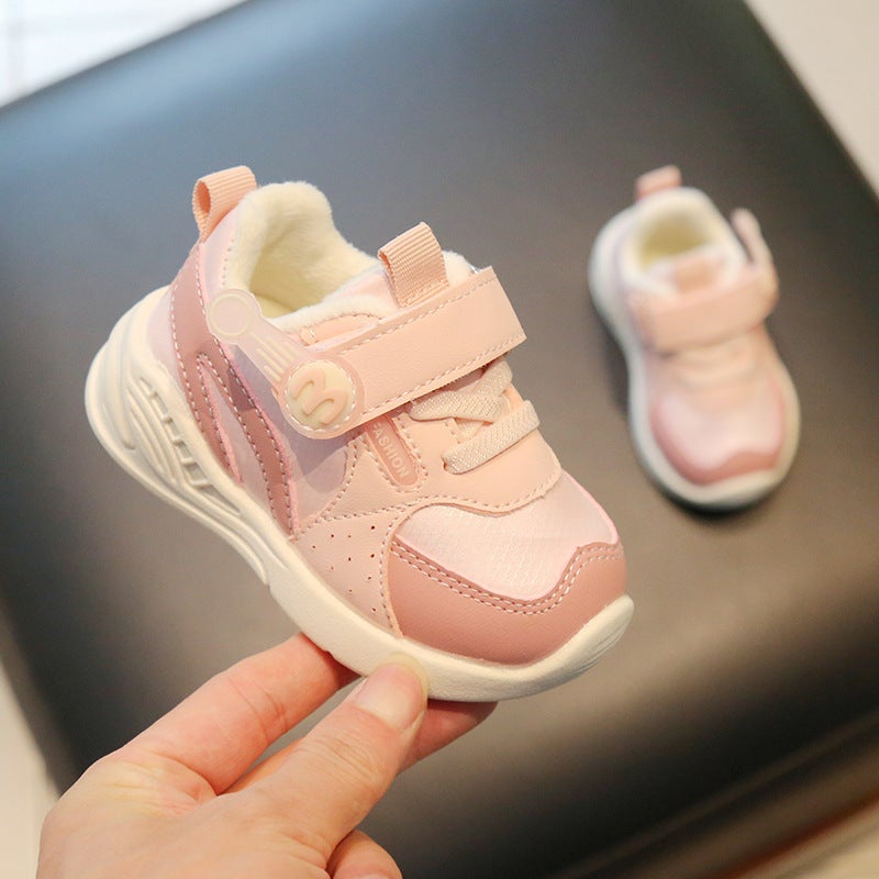 Mesh Sneakers Lightweight Flexible Sole Walking Shoes For Kids Indoor And Outdoor Activities - Image 1