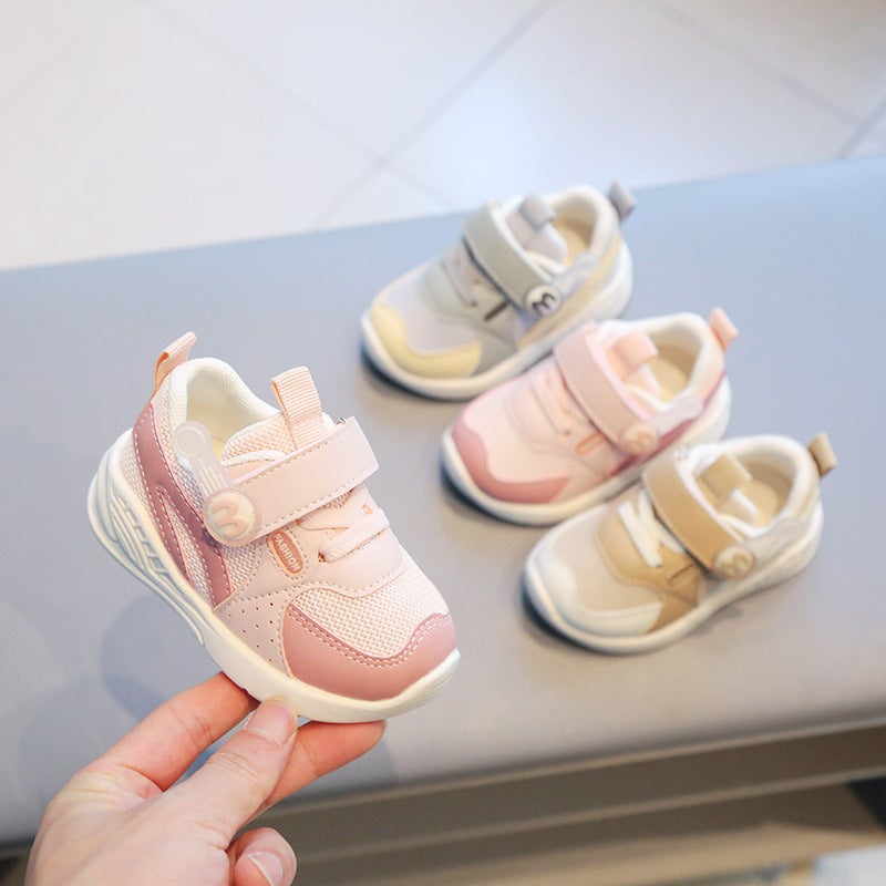 Mesh Sneakers Lightweight Flexible Sole Walking Shoes For Kids Indoor And Outdoor Activities - Image 4