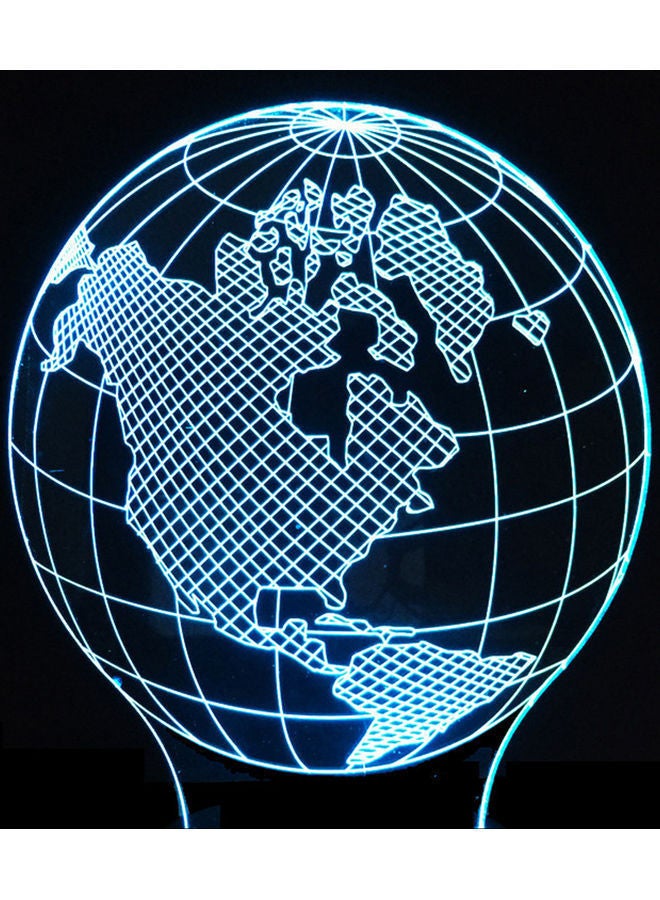 نيبمينينت مصباح ليلي يوضع بجانب السرير بتصميم ثلاثي الأبعاد على شكل كوكب الأرض. متعدد الألوان - Image 3