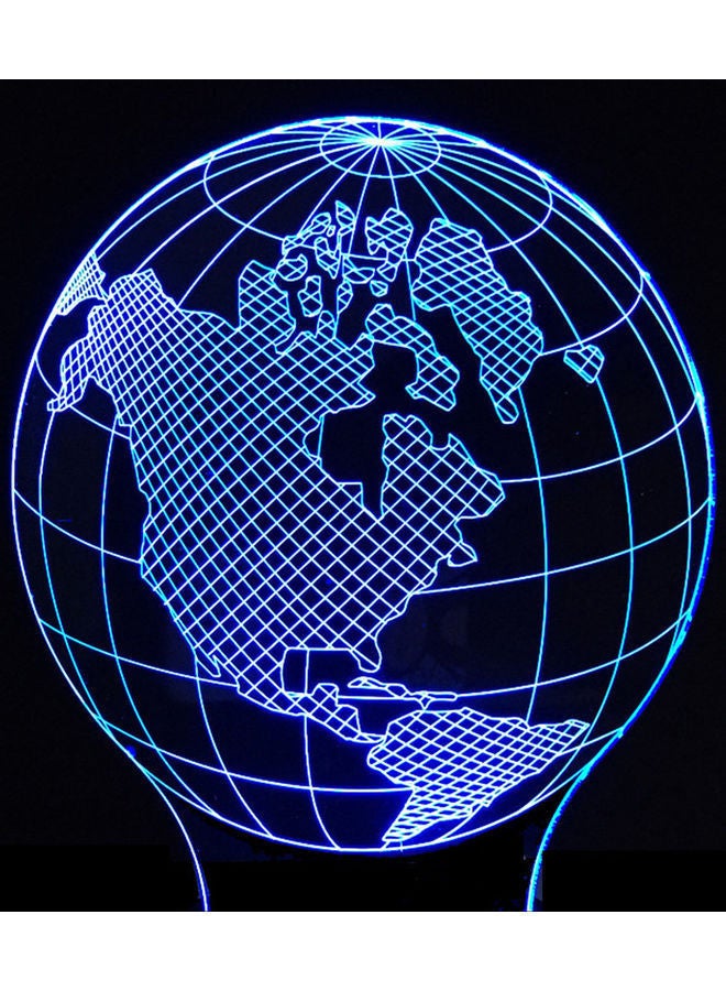 نيبمينينت مصباح ليلي يوضع بجانب السرير بتصميم ثلاثي الأبعاد على شكل كوكب الأرض. متعدد الألوان - Image 4